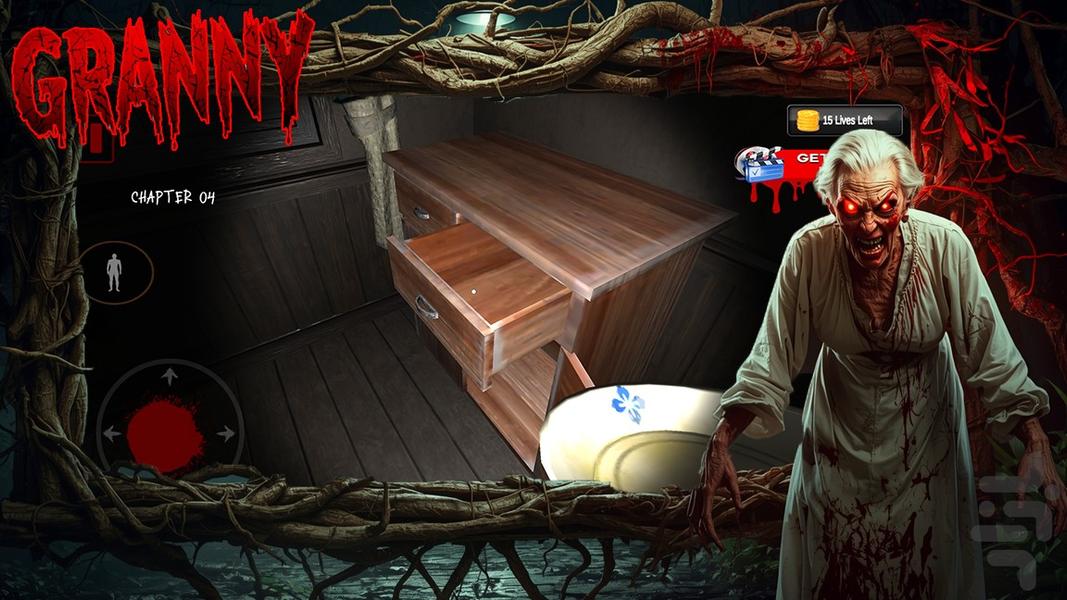 بازی ترسناک مادربزرگ - عکس بازی موبایلی اندروید