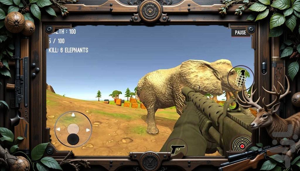 بازی تفنگی شکار - عکس بازی موبایلی اندروید
