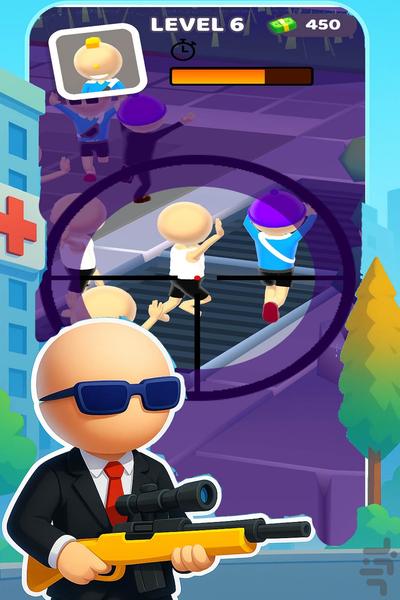 بازی قاتل حرفه ای - عکس بازی موبایلی اندروید