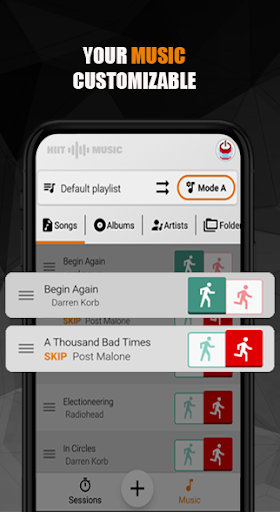 HIIT Music - Interval Timer - عکس برنامه موبایلی اندروید