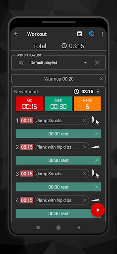 HIIT Music - Interval Timer - عکس برنامه موبایلی اندروید