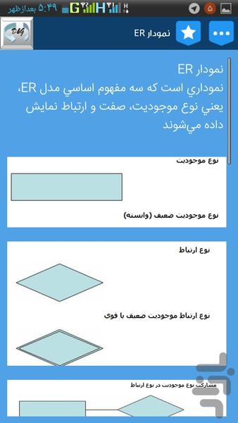 اموزش پایگاه داده به زبان ساده - Image screenshot of android app