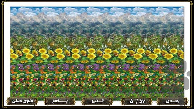 تصاویر ۳D پنهان (استریوگرام) - عکس برنامه موبایلی اندروید