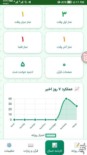 دستیار عبادت - عکس برنامه موبایلی اندروید
