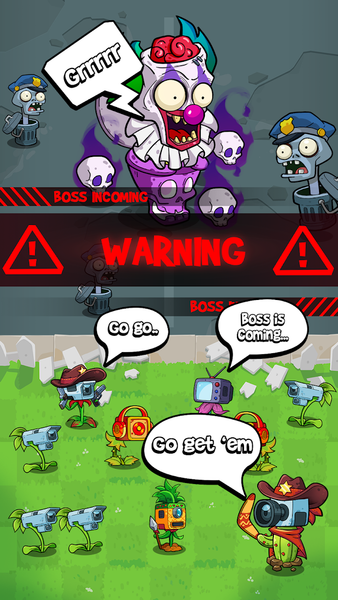 Zombie Clash: Merge Plant - عکس بازی موبایلی اندروید