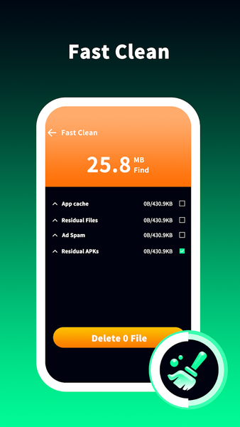 Green Cleaner-Phone Manage - عکس برنامه موبایلی اندروید