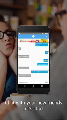 RandomTalk - Random Chat - عکس برنامه موبایلی اندروید