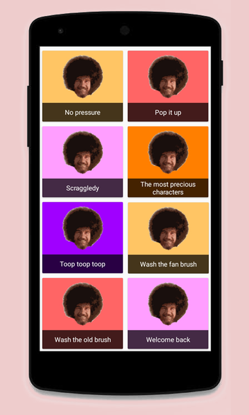 Bob Ross Soundboard - عکس برنامه موبایلی اندروید