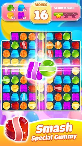 Jelly Jam Crush- Match 3 Games - Gameplay image of android game