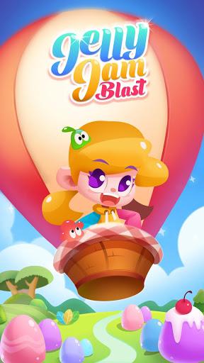 Jelly Jam Crush- Match 3 Games - Gameplay image of android game