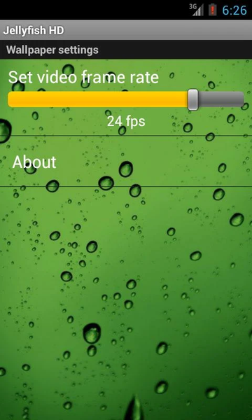 Jellyfish Video Live Wallpaper - Image screenshot of android app