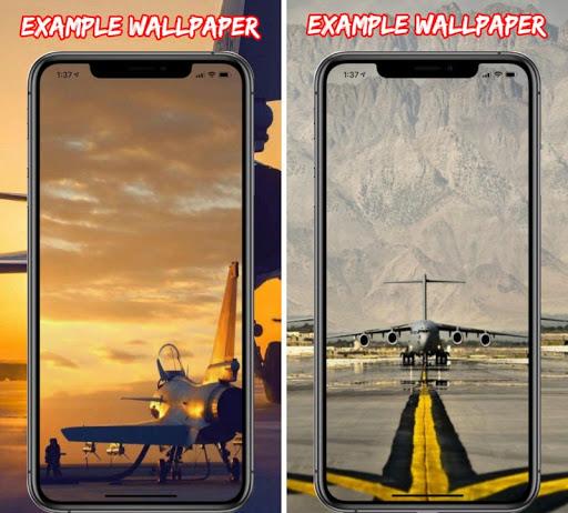 Fighter Jet wallpaper HD 4K - Image screenshot of android app