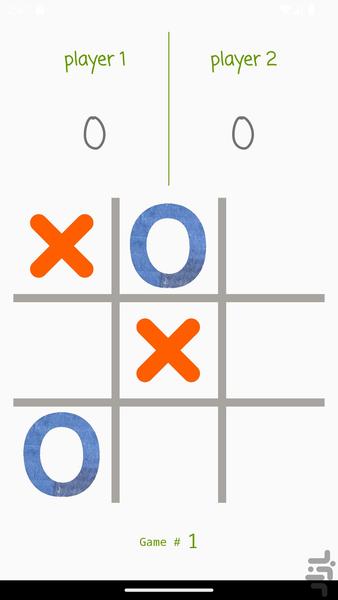 بازی دوز تک نفره و دو نفره - Gameplay image of android game