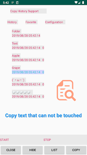 Clipboard Manager - عکس برنامه موبایلی اندروید