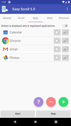 Easy Scroll - عکس برنامه موبایلی اندروید