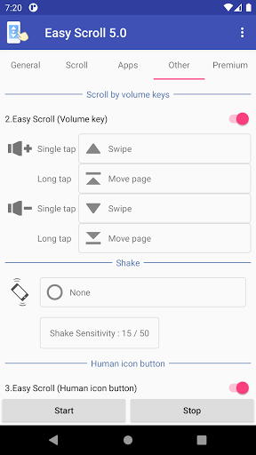 Easy Scroll - عکس برنامه موبایلی اندروید