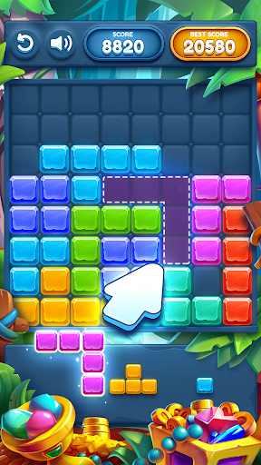 Block Puzzle Infinite - Gameplay image of android game