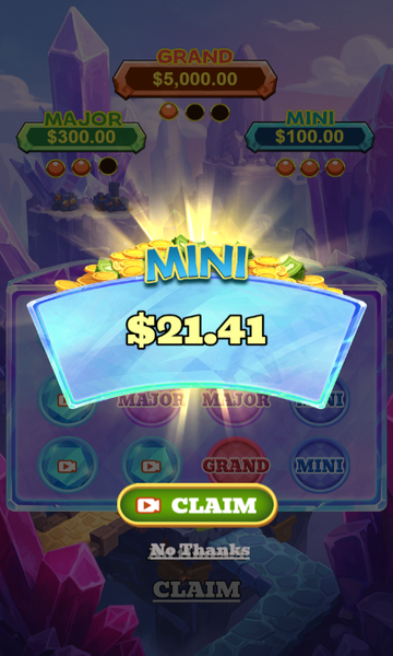 Crystal Cavern Spins - عکس بازی موبایلی اندروید