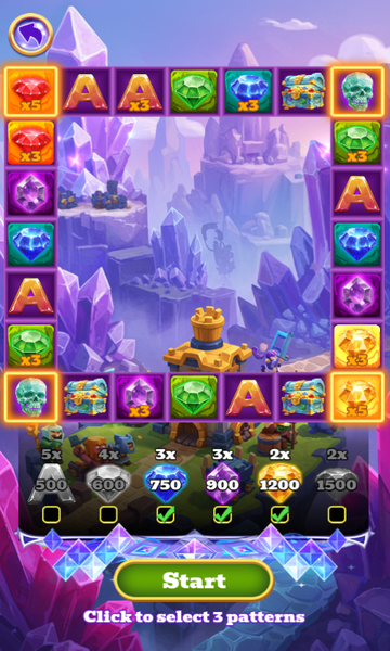 Crystal Cavern Spins - عکس بازی موبایلی اندروید