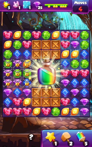 Jewel Pop - Diamond Crush Temple Quest - Gameplay image of android game