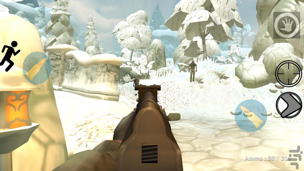 War in winter - Gameplay image of android game