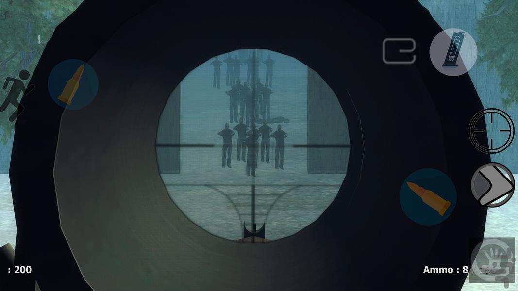 تک تیر انداز زامبی - Gameplay image of android game