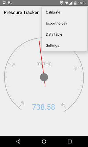 Barometer + pressure tracker - عکس برنامه موبایلی اندروید