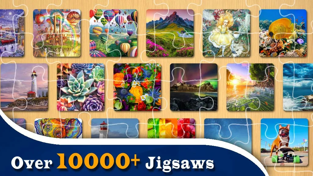 Fantasy Jigsaw - HD Puzzle - Gameplay image of android game
