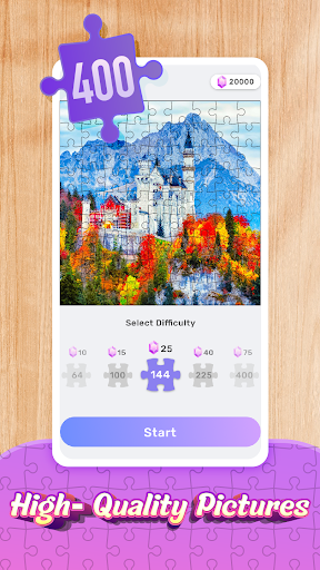 Jigsawscapes® - Jigsaw Puzzles - Gameplay image of android game