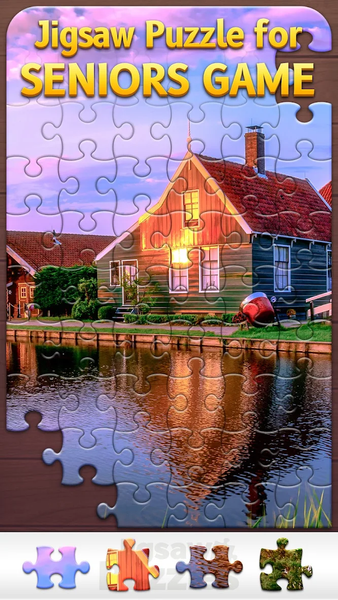 Amor Jigsaw - Seniors Game - Gameplay image of android game