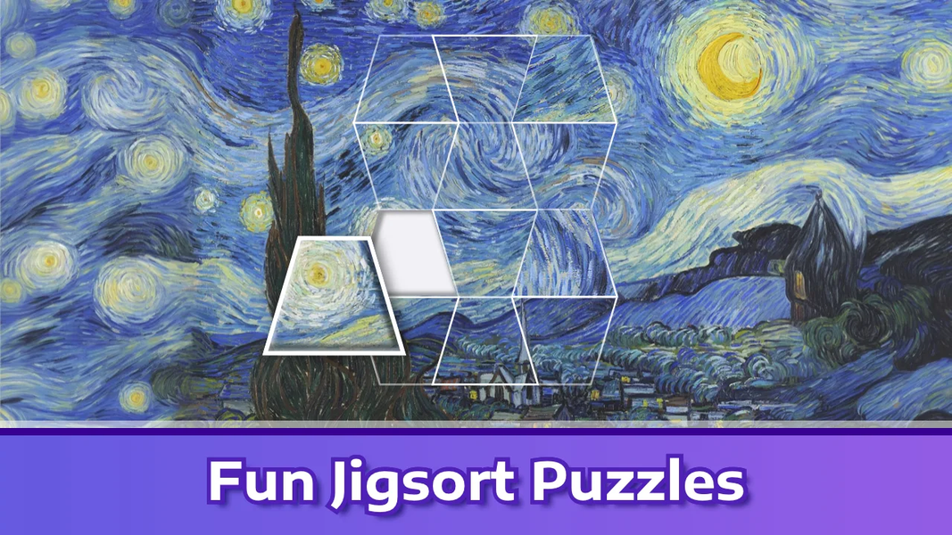 Jigsort - Jigsaw Puzzle Games - عکس بازی موبایلی اندروید