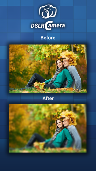 DSLR Camera-Blur Photo - Image screenshot of android app