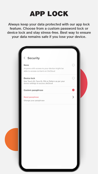 JioAICloud - Image screenshot of android app