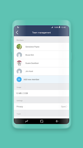 Team File manager -Best cloud storage - Image screenshot of android app