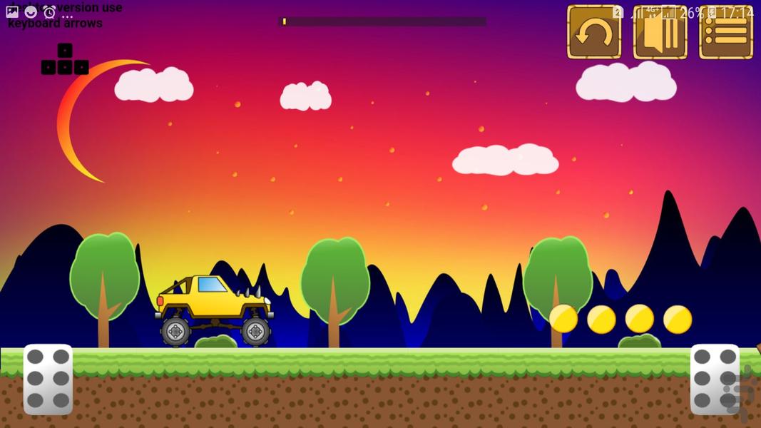 Crossing the obstacles - Gameplay image of android game