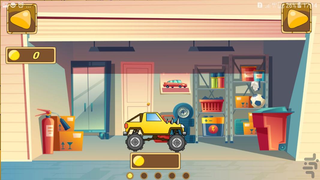 Crossing the obstacles - Gameplay image of android game