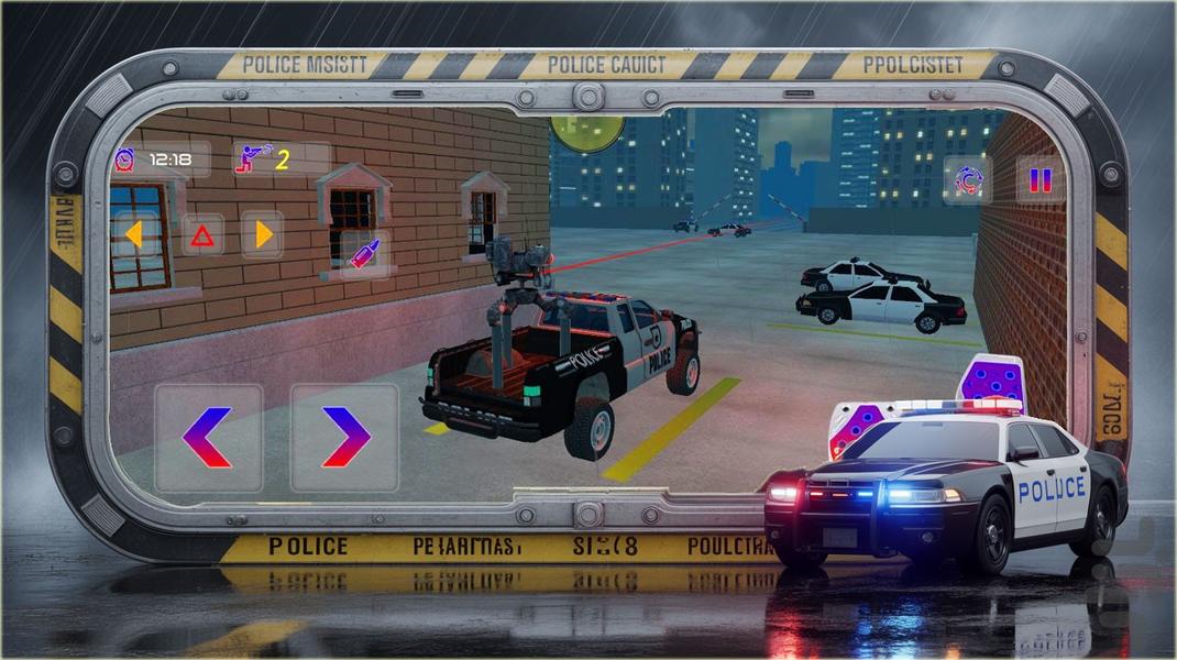 بازی دزد و پلیس - عکس بازی موبایلی اندروید