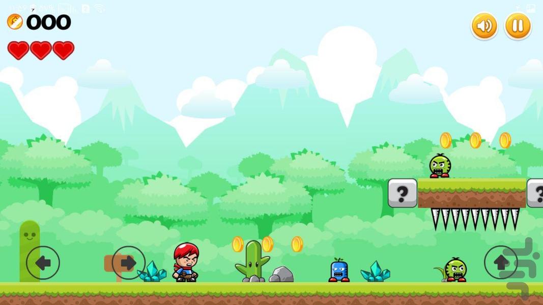 Super Mario - Gameplay image of android game