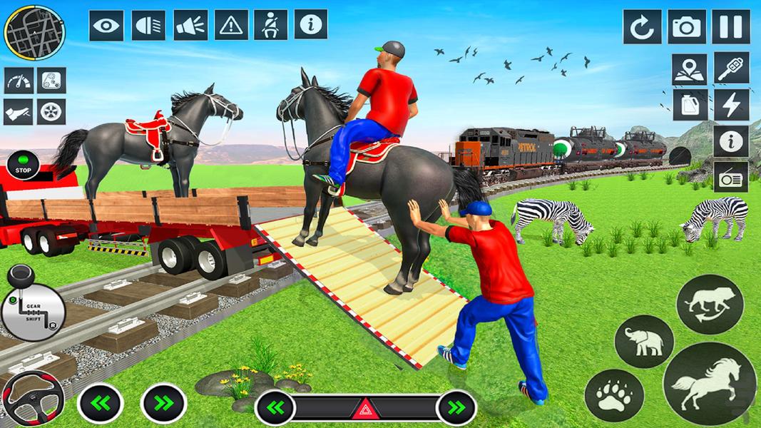 ماشین حمل حیوانات | ماشین بازی - Gameplay image of android game