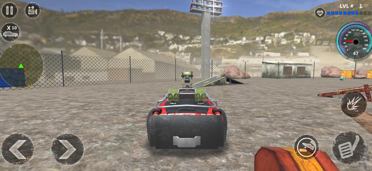 بازی ماشین جنگی | ماشین سواری - Gameplay image of android game