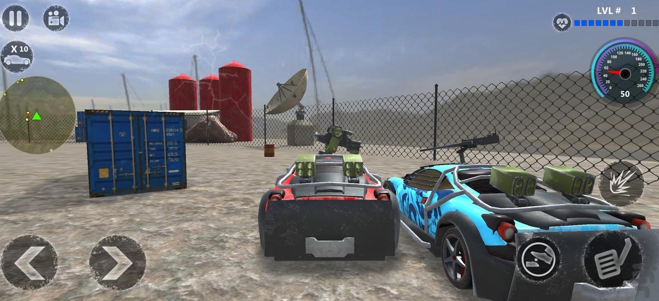 بازی ماشین جنگی | ماشین سواری - Gameplay image of android game