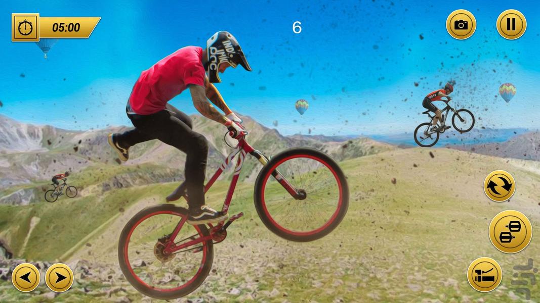 مسابقات دوچرخه سواری | بازی جدید - عکس بازی موبایلی اندروید