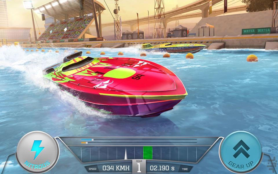 بازی جدید قایق سواری - Gameplay image of android game
