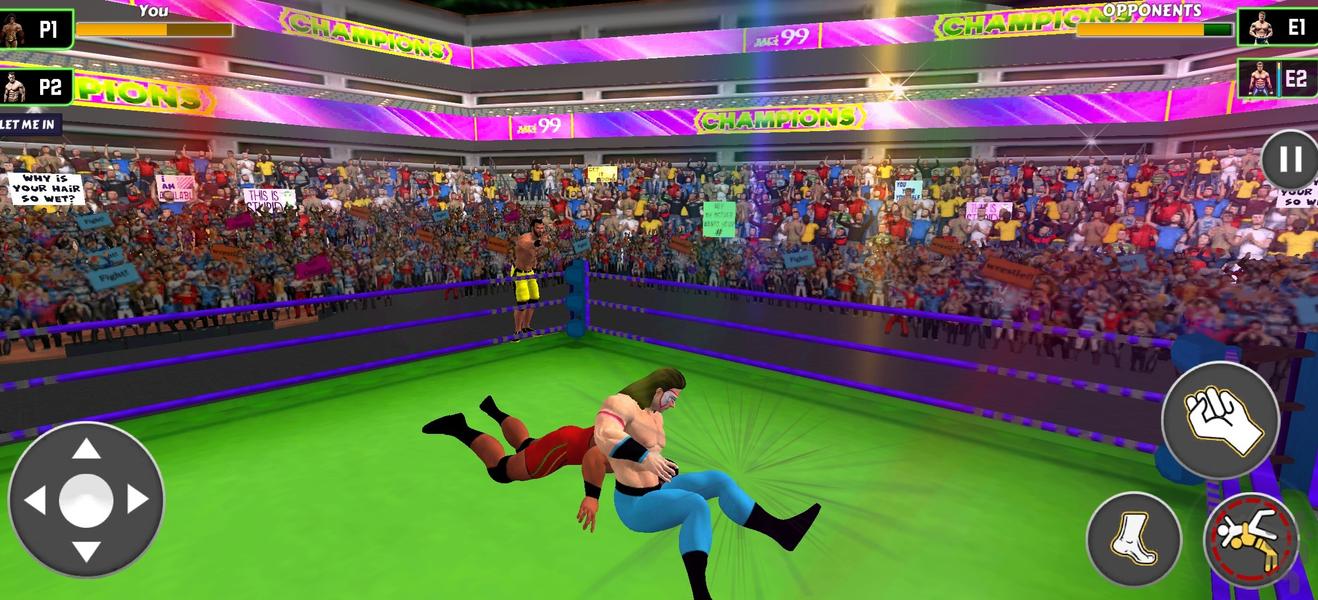 بازی جدید کشتی کج - عکس بازی موبایلی اندروید