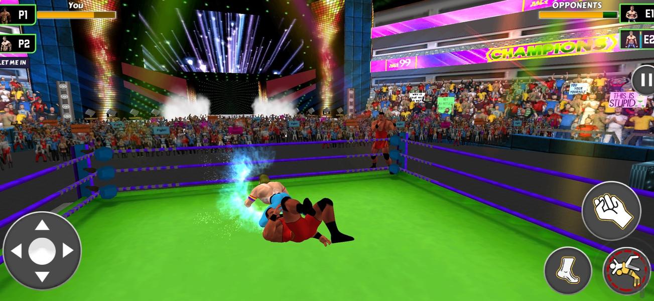 بازی جدید کشتی کج - عکس بازی موبایلی اندروید