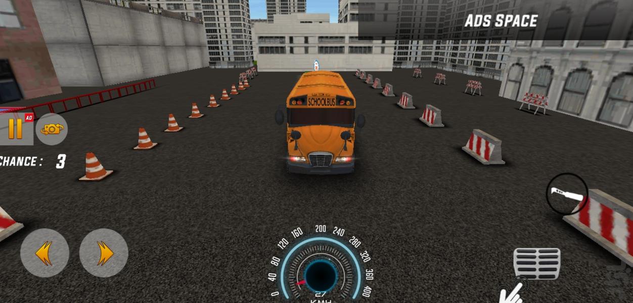 بازی اتوبوس مدرسه - Gameplay image of android game