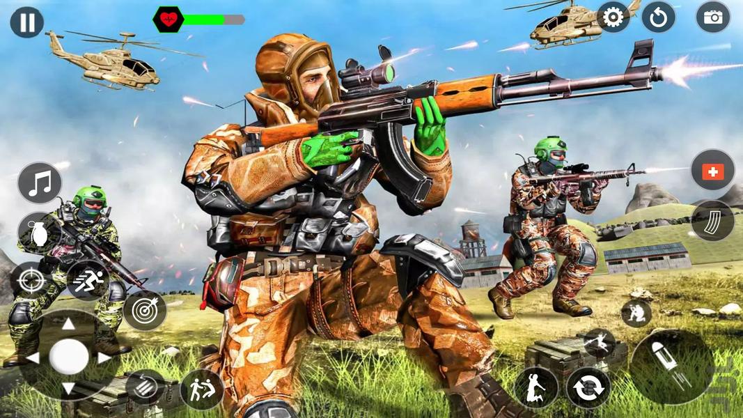 بازی کانتر استریک جدید | تفنگی - Gameplay image of android game