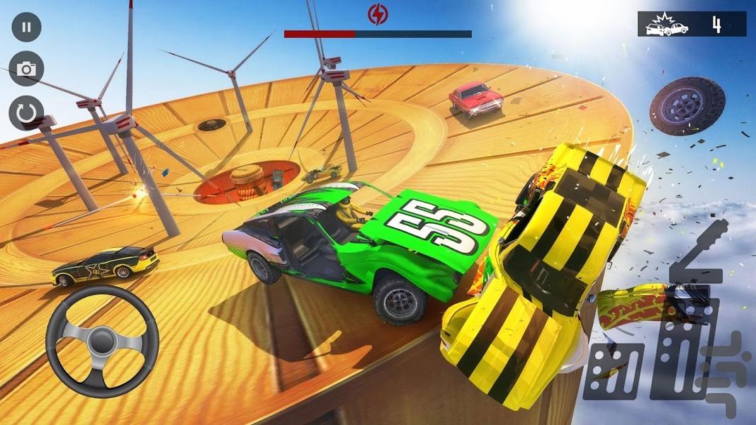 بازی ماشین تصادفی - Gameplay image of android game