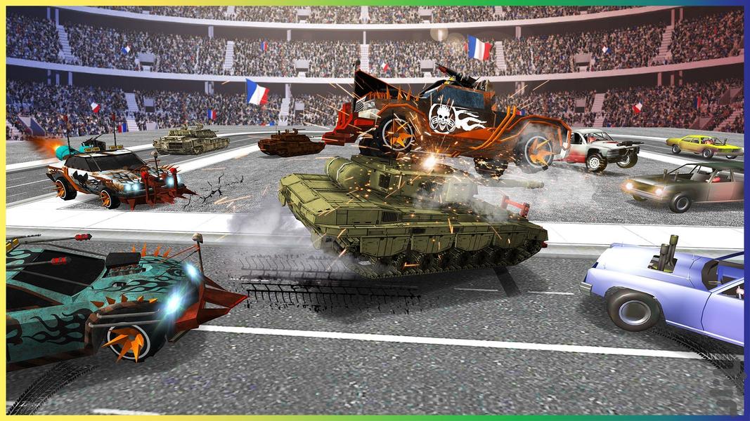 بازی ماشین تصادفی - Gameplay image of android game