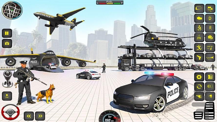 بازی ترانزیت ماشین پلیس | ماشین بازی - Gameplay image of android game